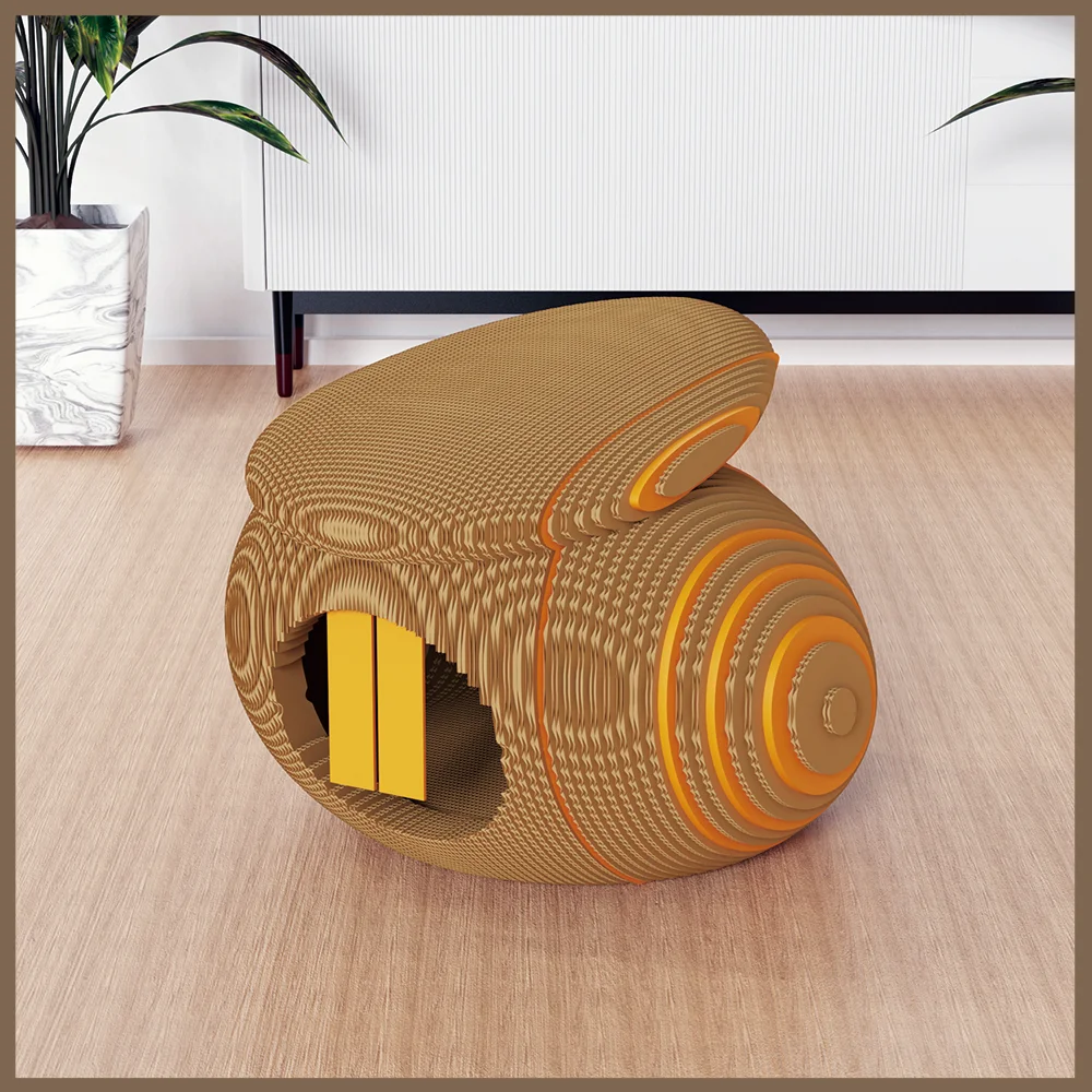 Corrugated Cat Scratcher Cardboard Scratching Board for Cats Eco Friendly Non toxic Durable Wear resistant Protect Furniture