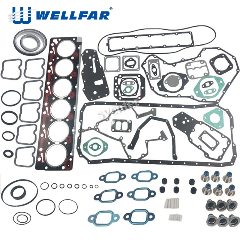 Auto parts engine 3802363 Upper engine gasket set 3802363 3804897 For CUMMINS SERIE B