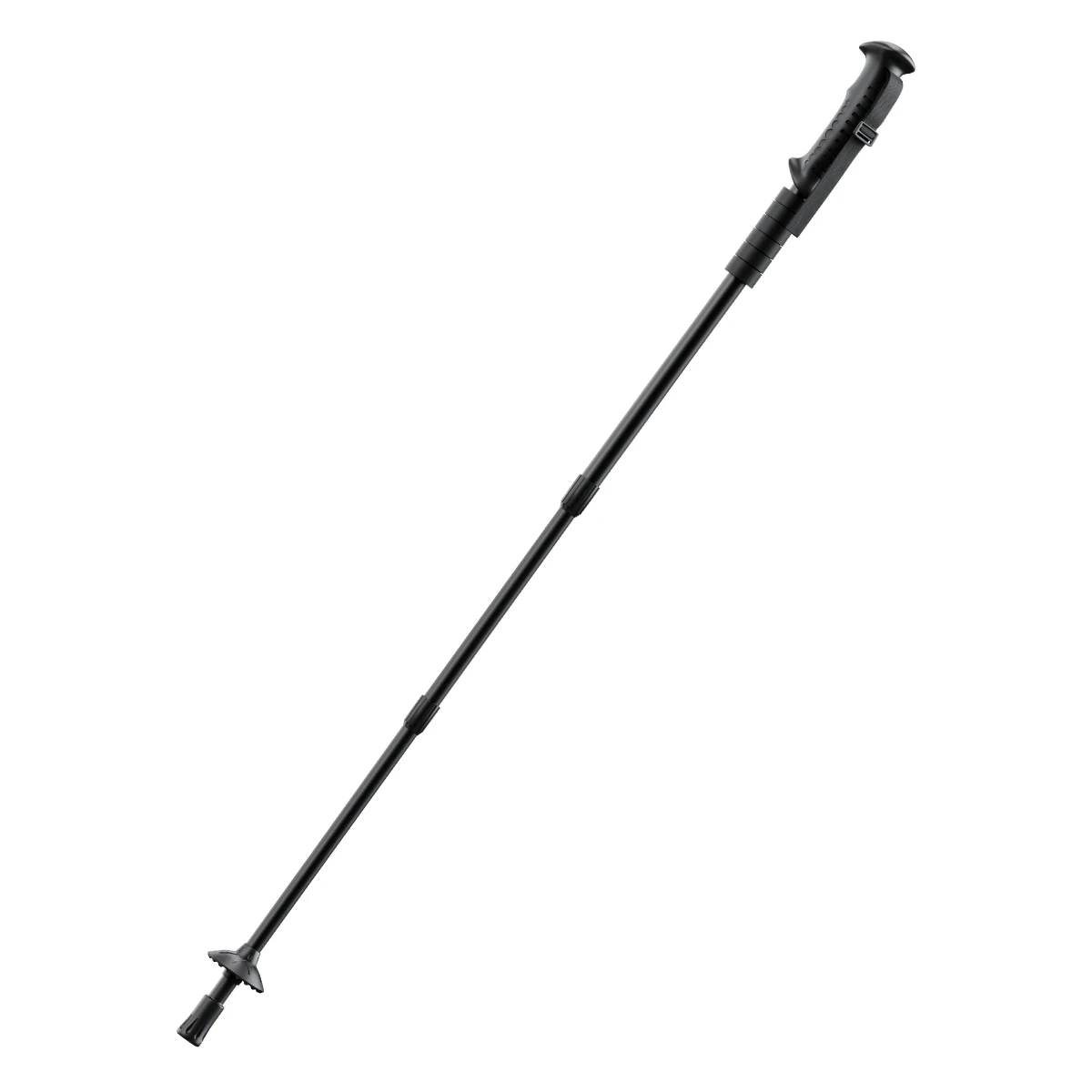 Outdoor Telescoping Foldable Self Defense Alpenstock Carbon Fiber Walking Sticks