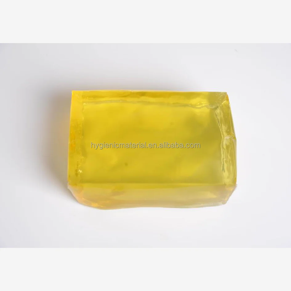 Spandex Hot Melt Glue High Adhesion Silicon Sealant Sticks Rubber Non Woven Film Wrapped Carton Packing 301G-8