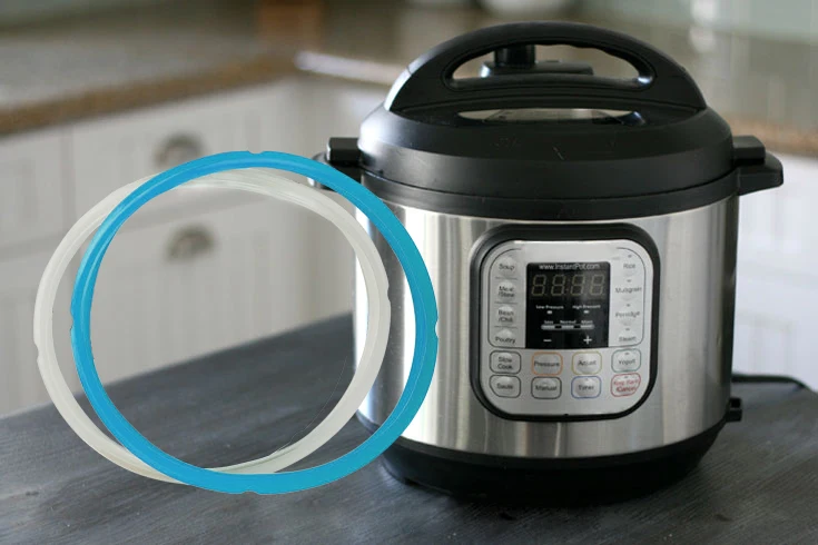 Pressure Cooker Gasket Instant Silicone Pot Sealing Ring  6 Quart or 8 Quart