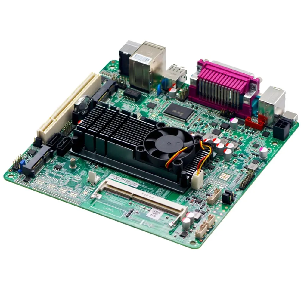 
Mini itx Mainboard Manufacturer Hot Selling Atom D425 Motherboard Industrial Fanless POS Motherboard 