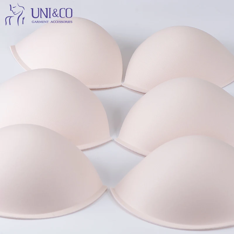 High Quality Soft Wireless Hot Pink Full Foam A B Cup Push Up Underwear Accessories For Sports Bra