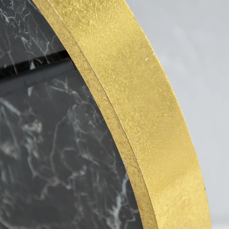 High quality decorative sublimation round mdf mechanism simple wall clock blank face