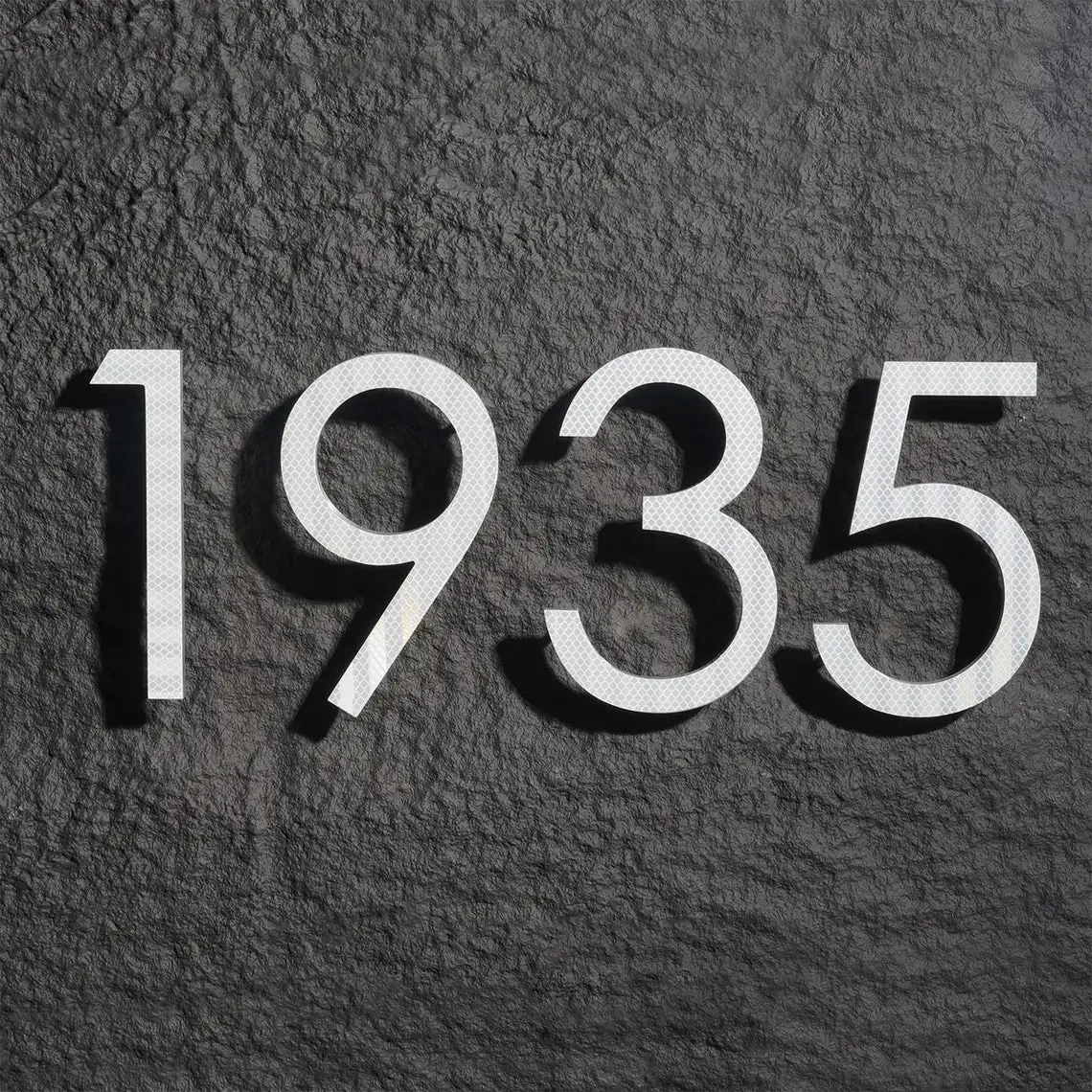 3D Design Sliver Stainless Steel Custom Modern Metal Acrylic Floating Outdoor House Number Sign