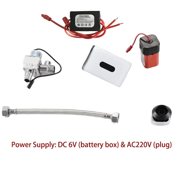 HY-360AD Brass Ceramic Automatic Urinal Sensor Spares Contemporary Design Flush Valve Type Parts for Urinals