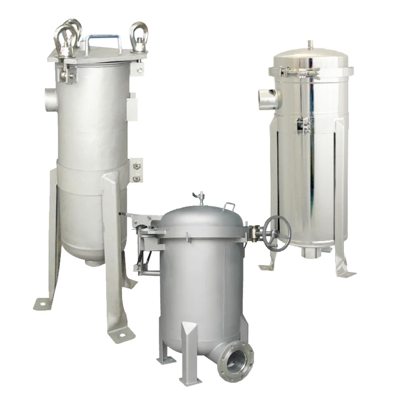 Factory Outlet Liquid oil filtration machine Stainless Steel 304 Depth Filter Bag Filter Housing