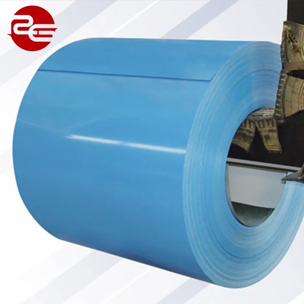 ral 5016 color coated steel coil roofing sheet in china supplier gi power plate ROGOSTEEL