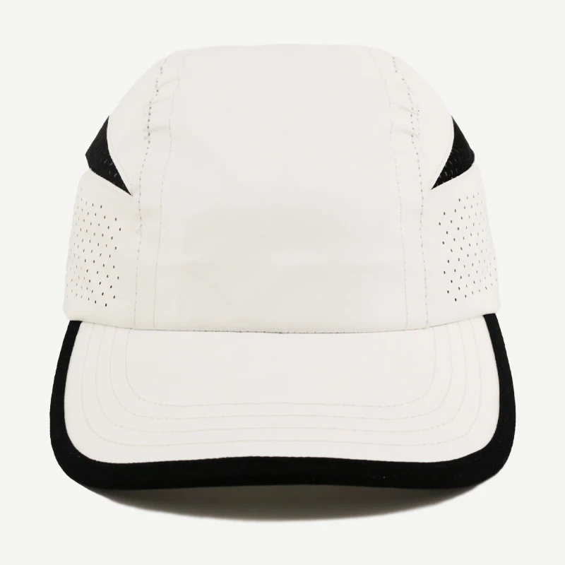 custom polyester mesh quick dry lightweight breathable running hat sport cap