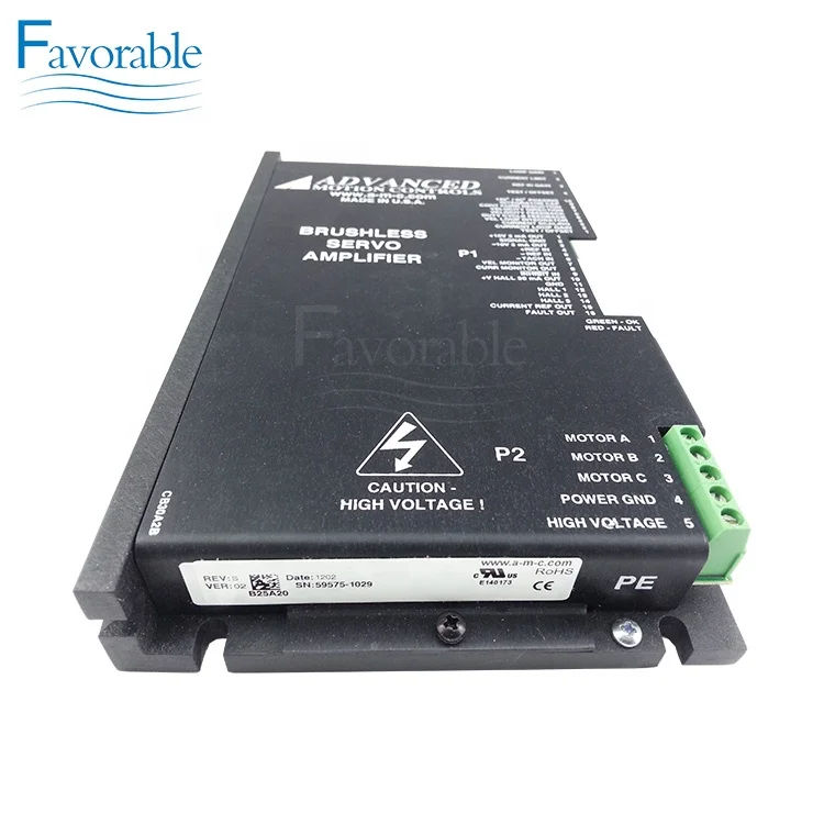 128500101 AMPLIFIER SERVO  For Gerber GTXL Spare Parts