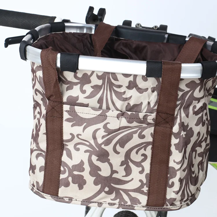 Велосипедная корзина, ранец для велосипеда из алюминиевого сплава, передняя сумка для перевозки животных, уличный рюкзак