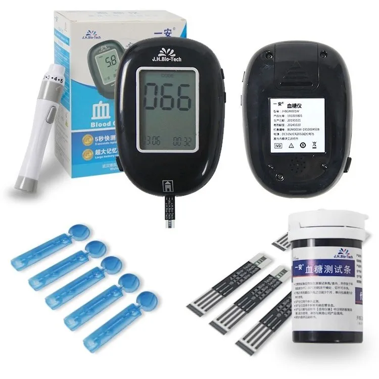 
Glucometer 3 in 1 accu check stripless glucometers one touch glucose meter 