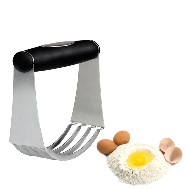 
Pastry Mixer Blender Convenient Baking Dough Blender with Blades Stainless Steel Pastry Baking Tool 