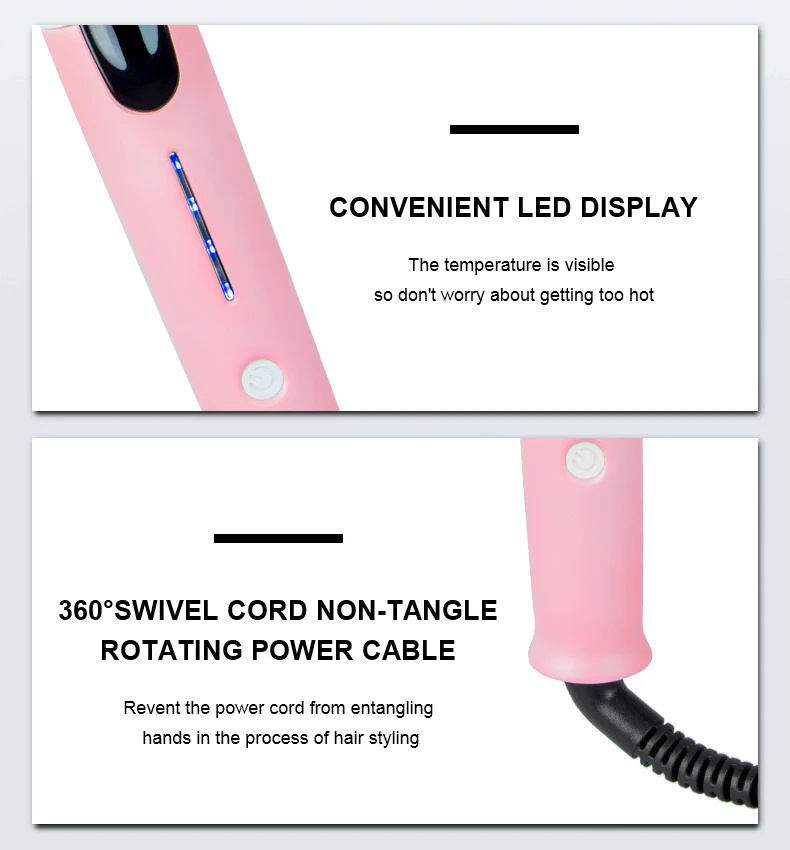 Wholesale Hair Curler Electric Hair Curler salon Curling Iron with clamp