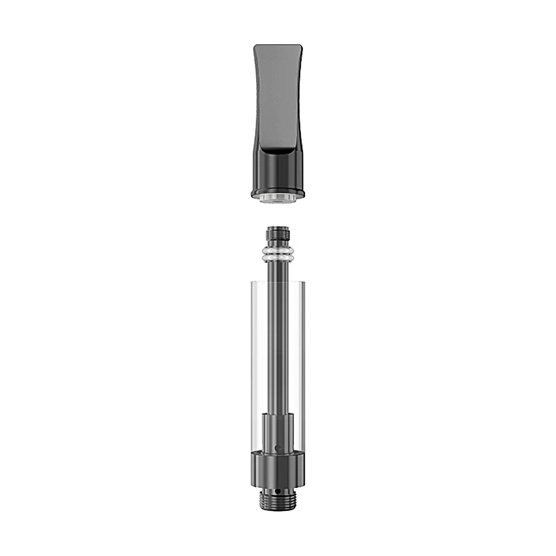 
China E-cig Mod Manufacturer glass cbd cartridge vape cartridge with 510 thread ceramic core cartridge 