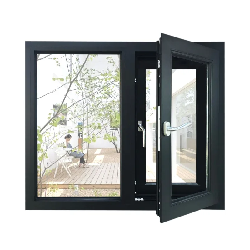 Modern new technology aluminium windows and doors in China