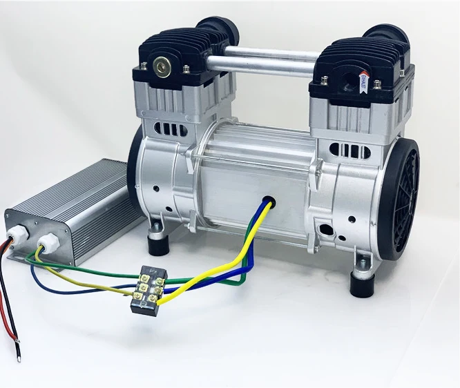 DC24V / DC48V / DC110V /DC144V air conditioner compressor pump ac dc portable air compressor wholesale