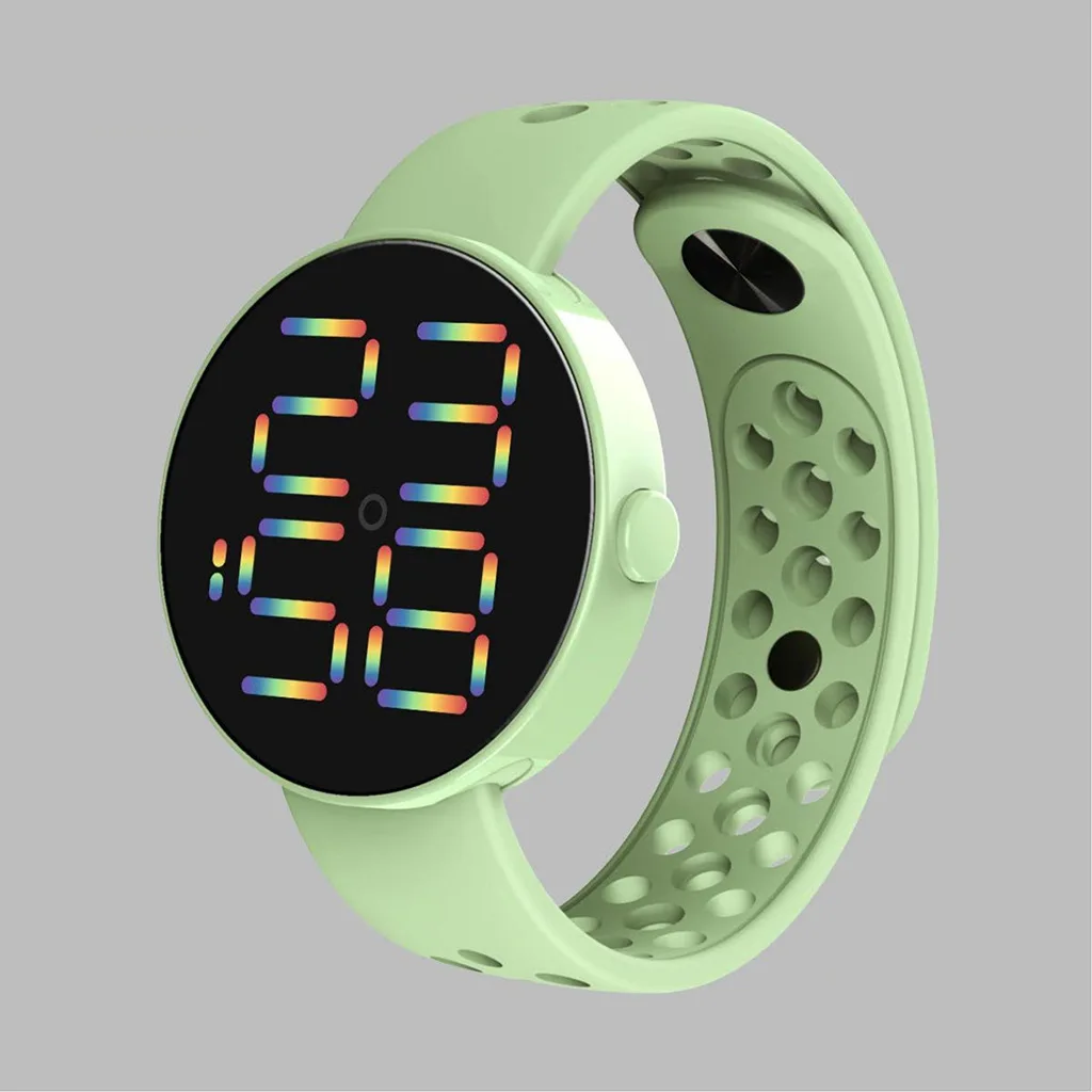 Fashion Digital Watch Clock top unusual futuristic showcase Led Electronic Wristwatch
