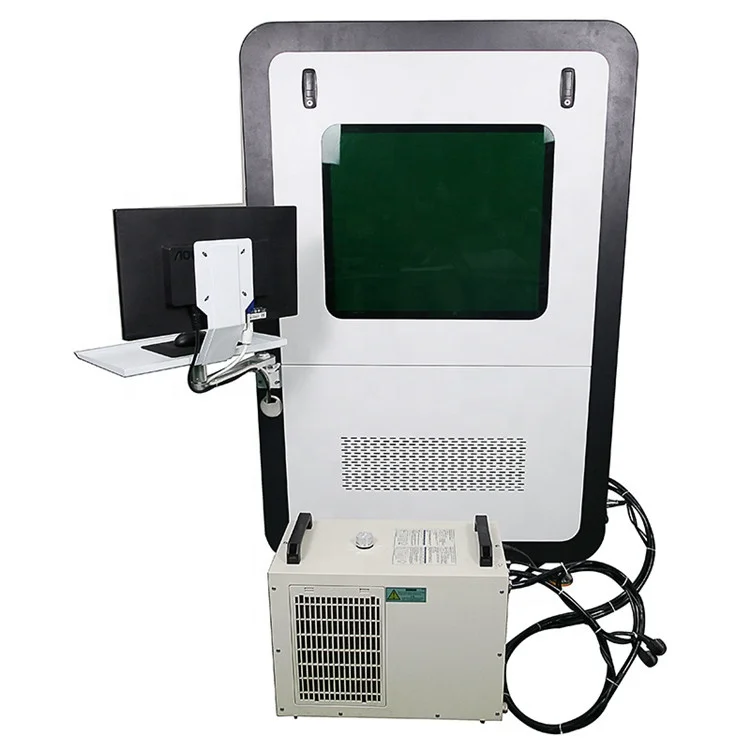 JGH B-1 Export Fully Enclosed Fiber Laser Marking Machine Used in Gold And Silver Jewelry