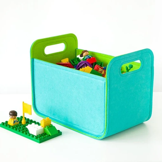 Foldable Storage Basket Cube Bin Shelf Laundry Sundries Organizer Storage Box For Babies Kids Toys