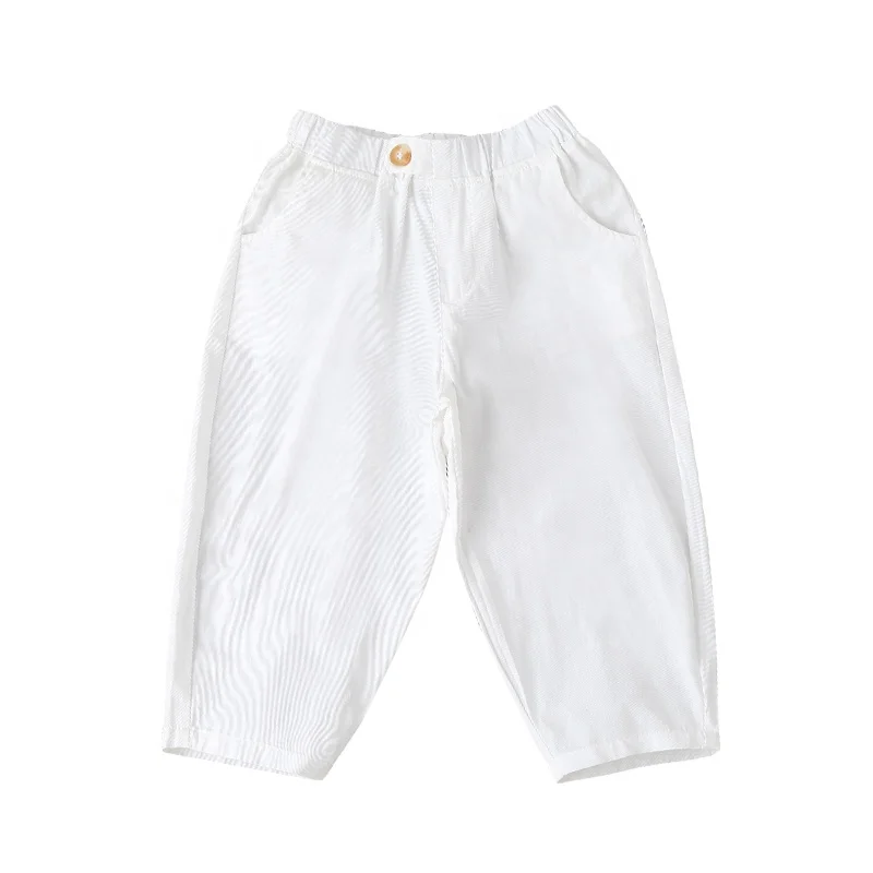 
Cow Printed Baby Girls Solid Ruffles Little Kids Wide Bell Bottoms Pants Casual Summer Cotton Unisex 