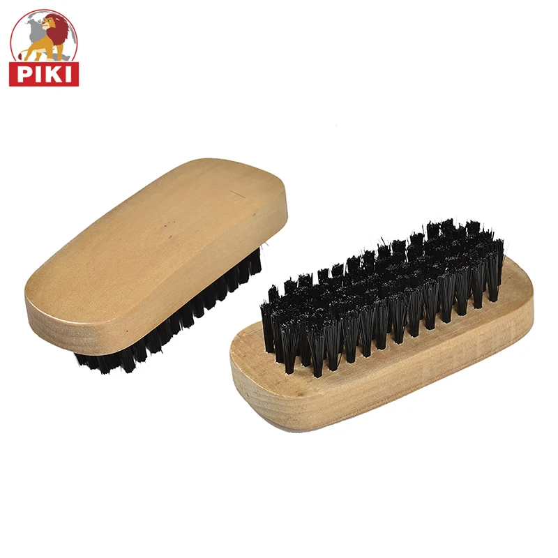 
Modern design double side 100% horse hair shoe brush 