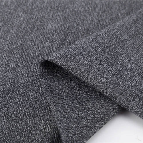 
Stock China Luxury Cotton Textile Black Jacquard Polyster Spandex Polo T Shirt Fabric For Sale 