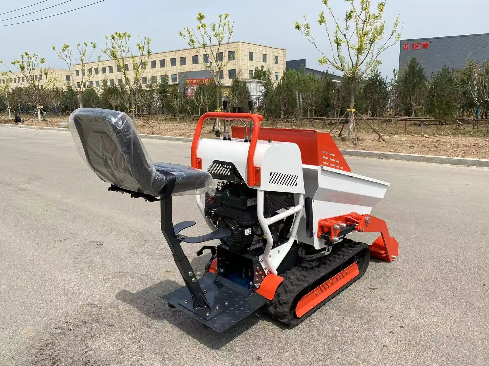 China crawler mini dumper mini dumper diesel with Seat Free Shipping