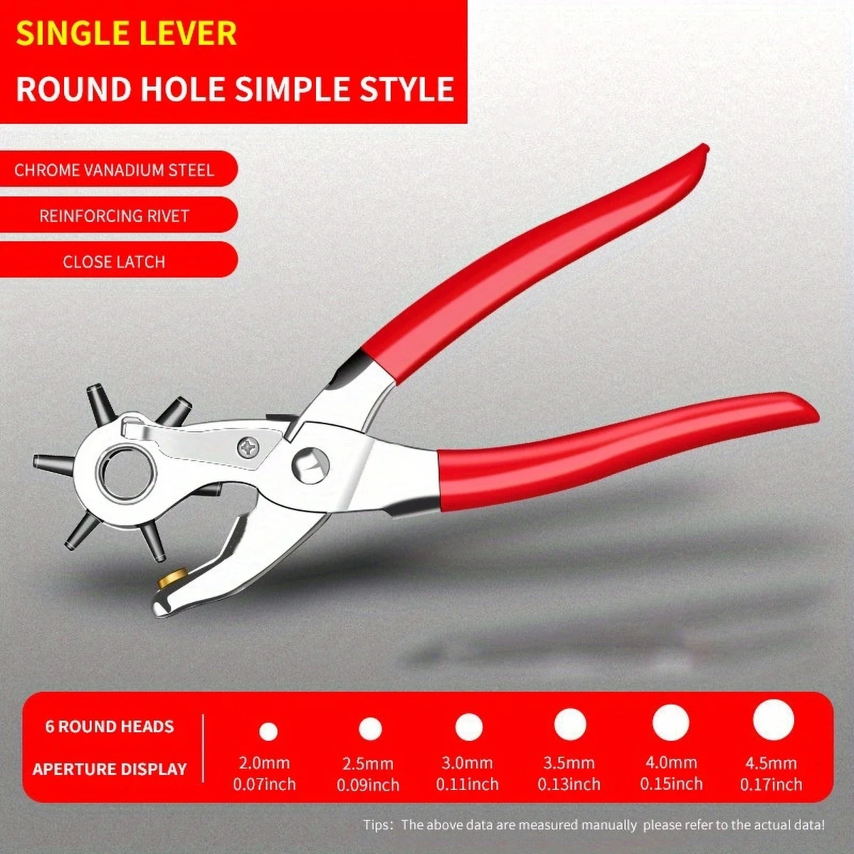 Belt Puncher Rotary Sewing Machine Household Leather Puncher