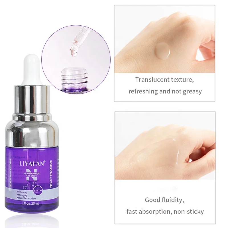 Wholesales 30ml Skin Care Whitening Anti-wrinkle Anti-acne 10% Niacinamide B3 Face Serum