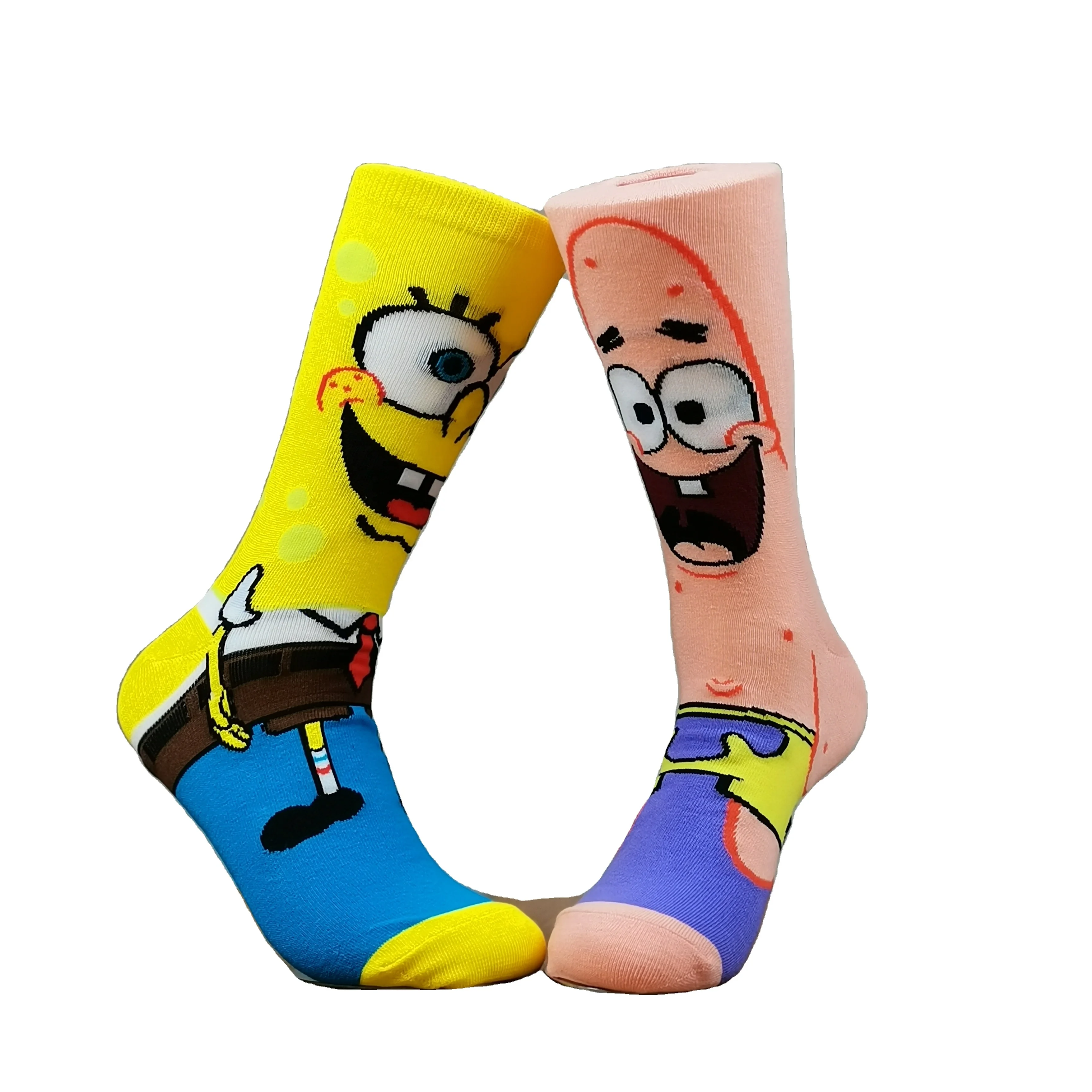 Мужские и женские забавные Носки с рисунком аниме meias comic knitting calcetines socks