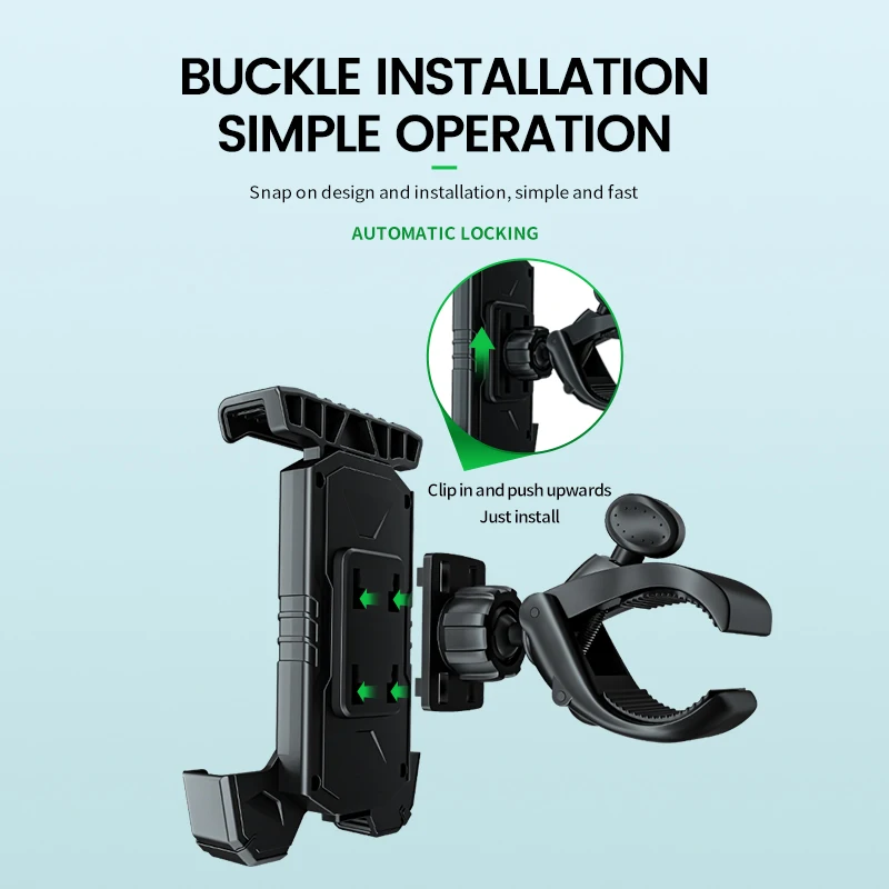 2023 new for iPhone 14 Pro ABS Premium Quality Bicycle Cell Phone mount electric Bike Motorcycle Mobile Phone Holder