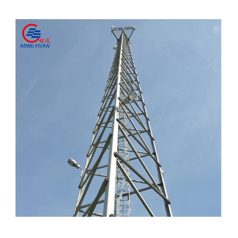 Телекоммуникационная стальная башня Сотовый телефон башня