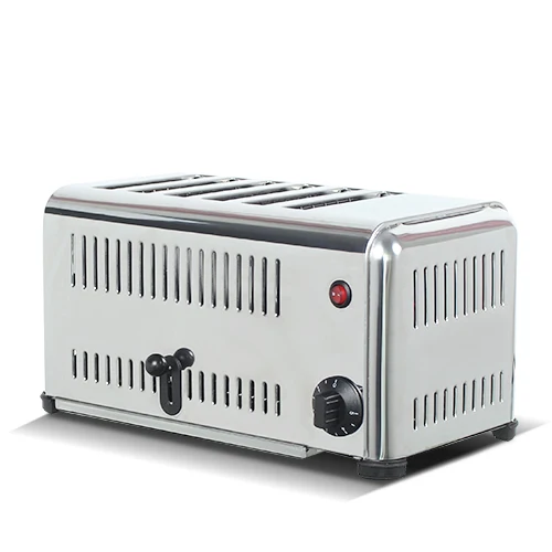 Commercial Catering Machine Manufacturer Stainless Steel Commercial Toaster 6 Slicer Bread Toaster For Sale