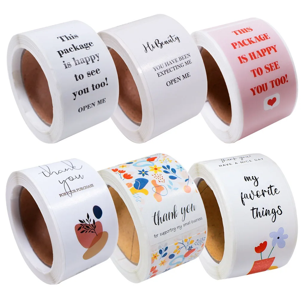 Custom Printed Logo Labels For stickers change color priavte label wockhardt sticker Printing Roll 3D Pack Paint Sticker
