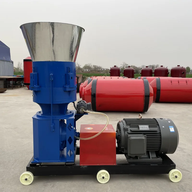 Low noise animal feed pellet machine feed pellet machine 1 ton animal feed processing machines animal pellet