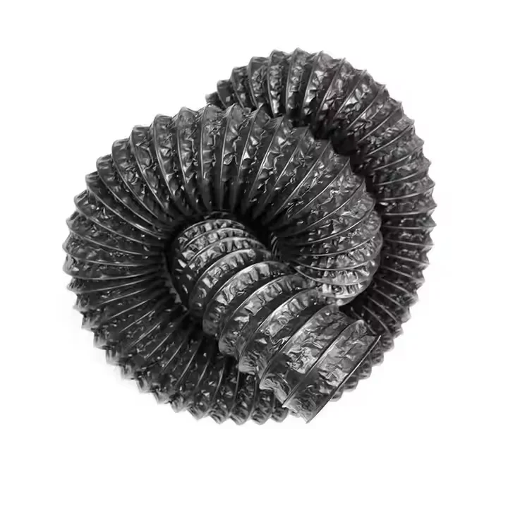China Supplier PVC Spiral Hose Multiple Tube Aluminum Foil Flexible Air Ducts Industrial Welding Gas System HVAC Parts