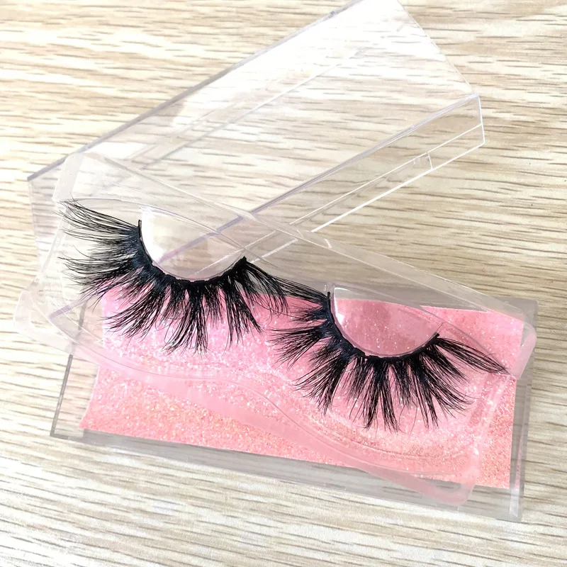 Qingdao factory wholesale dramatic 3D false lashes wholesale mink eyelashes