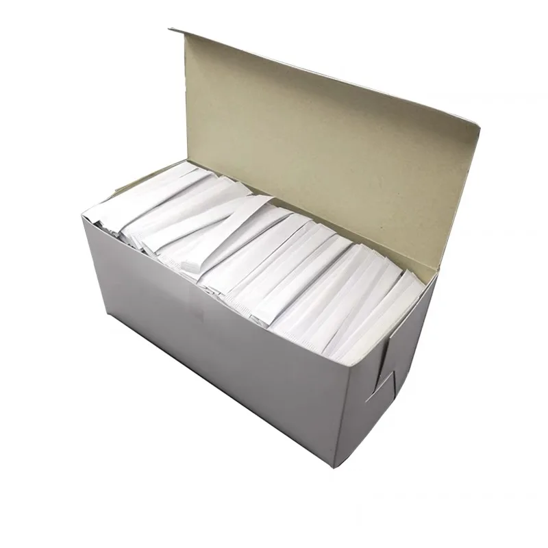 Buy 65mm   bulk cute holder birch wooden mini tools flat toothpicks mint  paper individually wrapped
