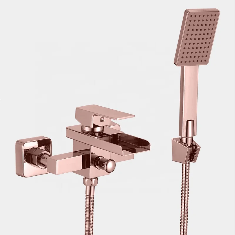 High quality Factory Brass Hot And Cold Water Wall Mounted Shower Faucet With Great Price