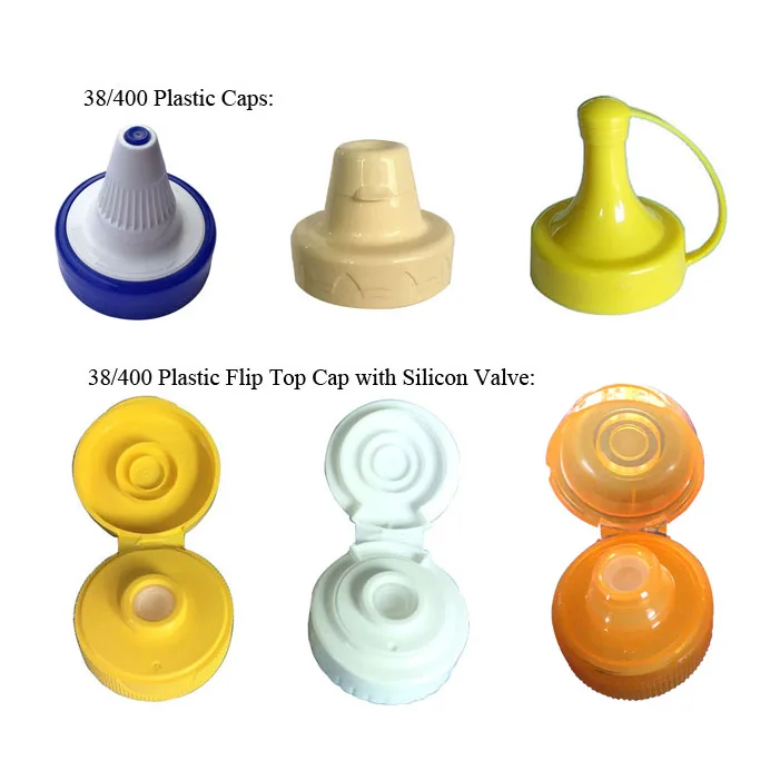 38mm  squeeze tomato sauce bottle strap cap dispensing spout cap