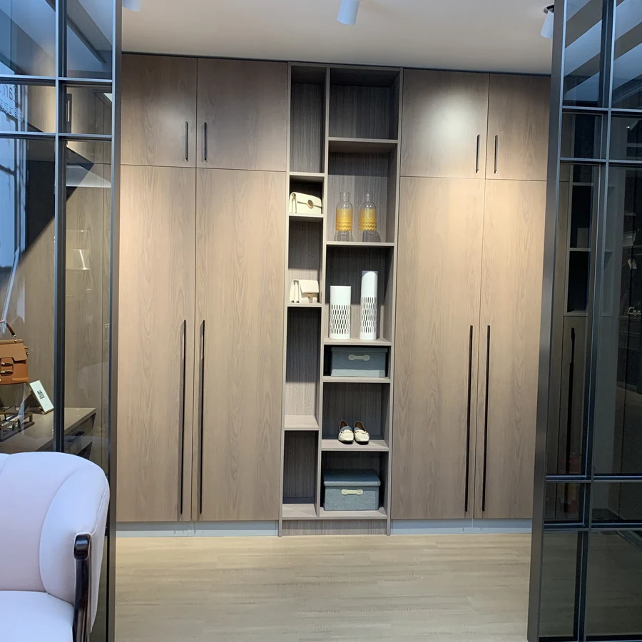 2020 Newest simple stainless steel modern clothing furniture bedroom cabinet wardrobes