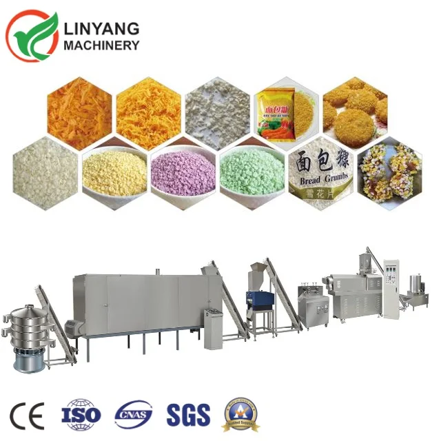 High Productivity Low Production Cost Bread Crumb Production Line