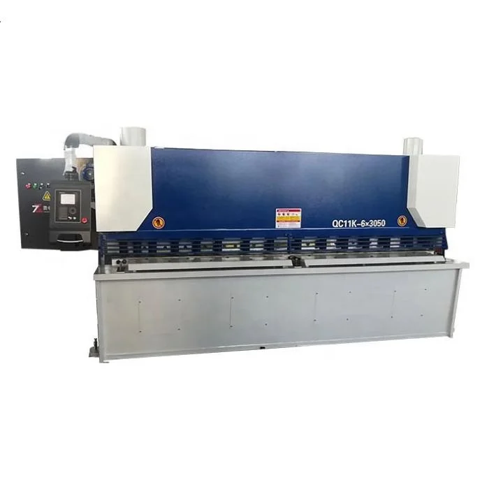 Professional hydraulic sheet shearing machine used for lighting pole