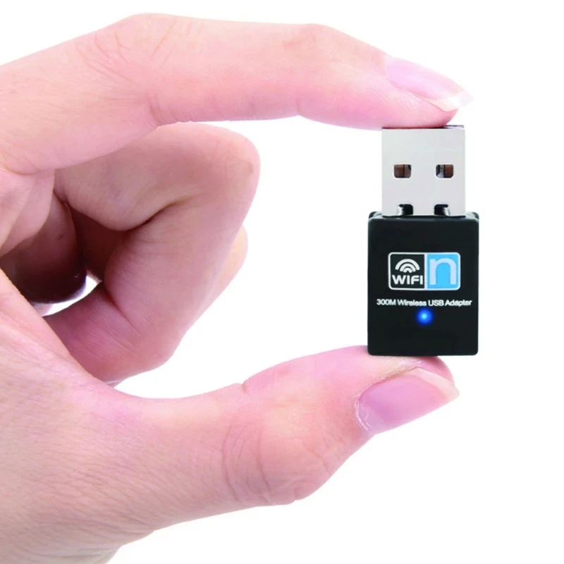 802 11 n/g/b Mini 300M USB2.0 7601chip Wifi dongle Wi-Fi адаптер LAN беспроводная сетевая
