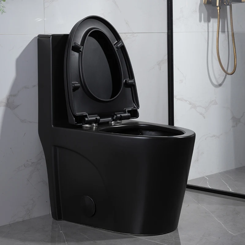 OVS Buy Commodity From China Black Toilet  Cheap Personalized Bathroom Water Closet Toilet Bowl Black
