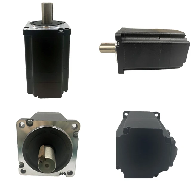 China Manufacturer DC Motor Nema 24 Low Price 3000RPM 60mm 8Poles Brushless Motor For CNC
