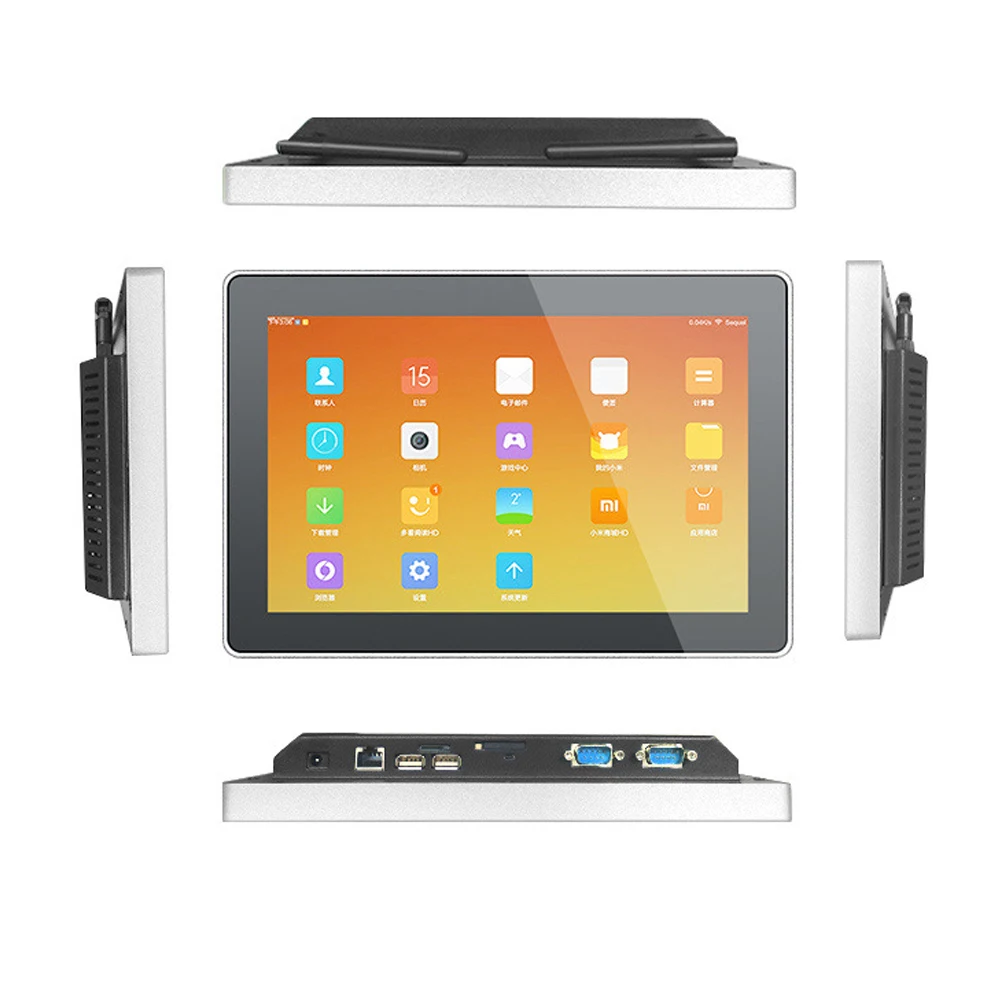 Wall Mount Poe Power Meeting Room Hotel Scheduler 10.1 13.3 15.6 21.5 Inch Android Tablet Pc digital signage With Led Light