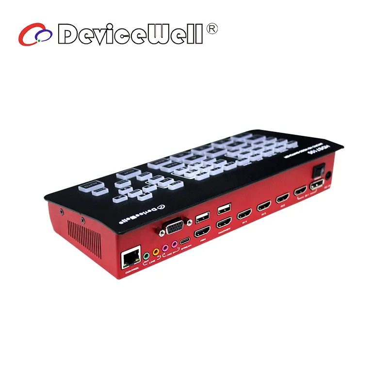  Переключатель видеосигнала Devicewell HDS7105 ver2021 5-канальный 1080P