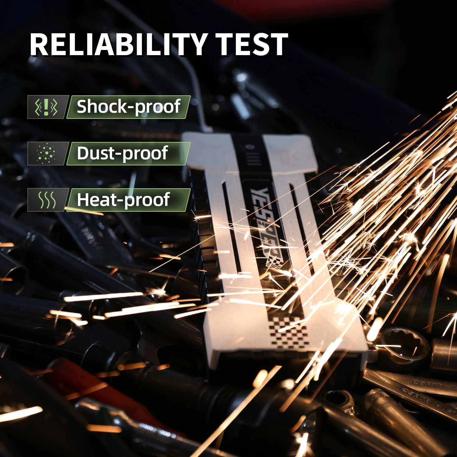 yesper Speed 2160A Peak Current portable 12V Car booster Emergency Lithium Battery Jump Starter for pickup